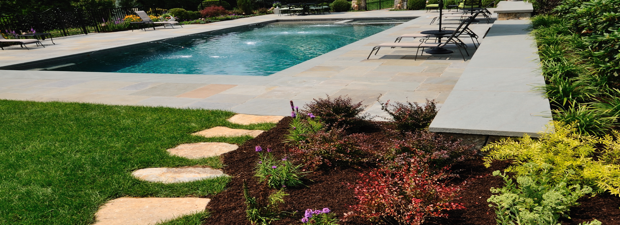 Pool Landscaping and Hardscaping 